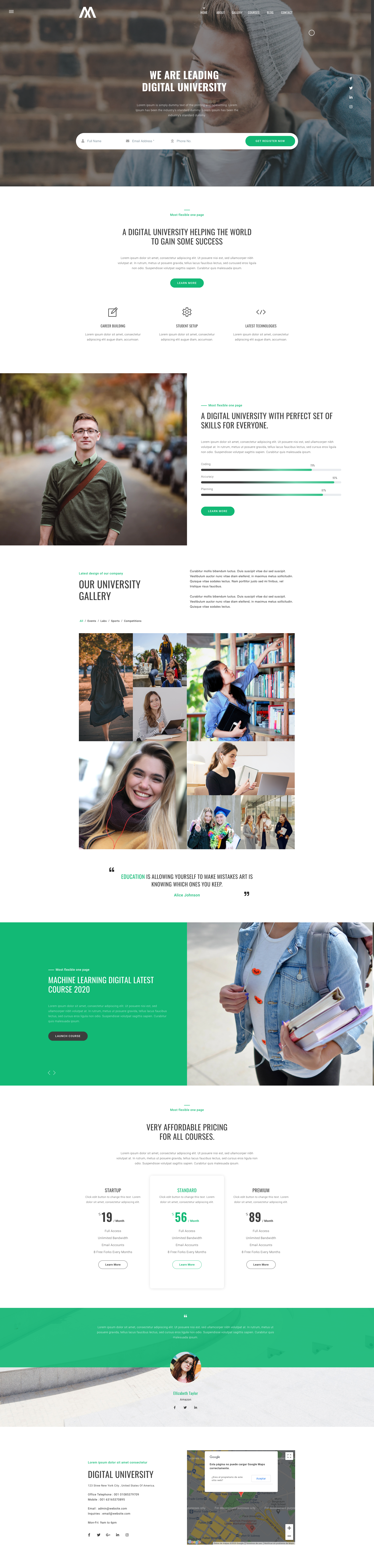 Celebración del 20 aniversario de Digital University con estudiantes y profesores